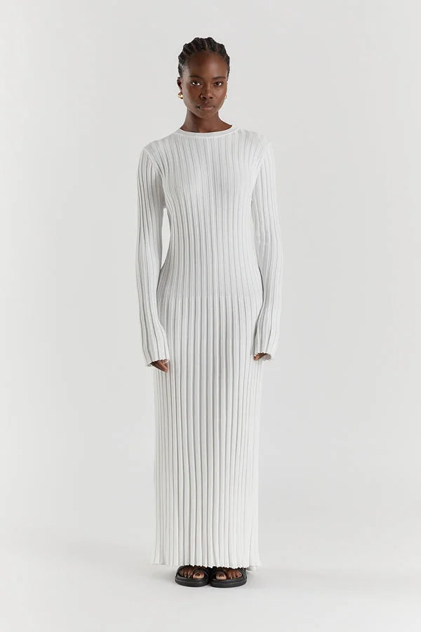 Susanna - Women's Sheath Maxi Ethereal Dress - photo 1