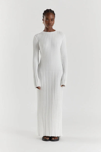 Susanna - Women's Sheath Maxi Ethereal Dress - photo 2