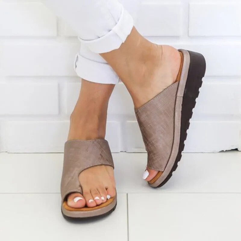Oriane - Women's Flat Ergonomic Sandals - photo 2