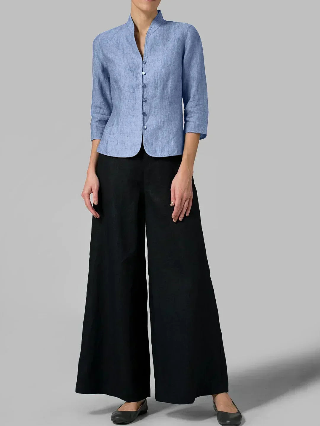 Cerys - Women's Linen Breathable Blazer - photo 7
