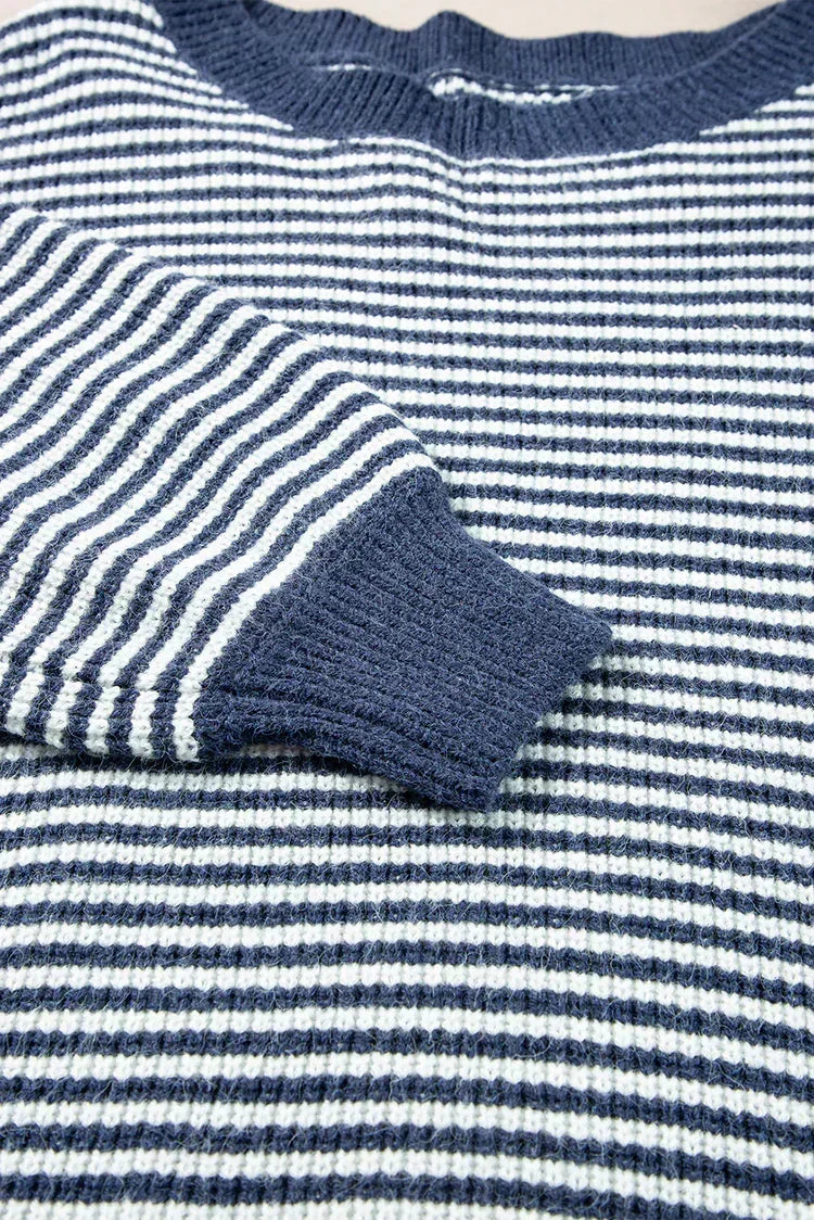 Susanna - Women's Striped Off-Shoulder Sweater - photo 13