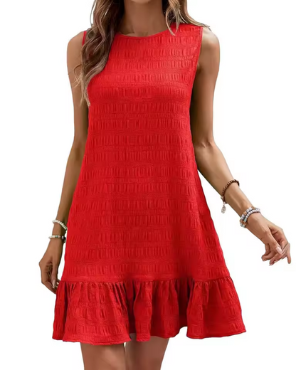 Sidonie - Women's Mini Textured Dress