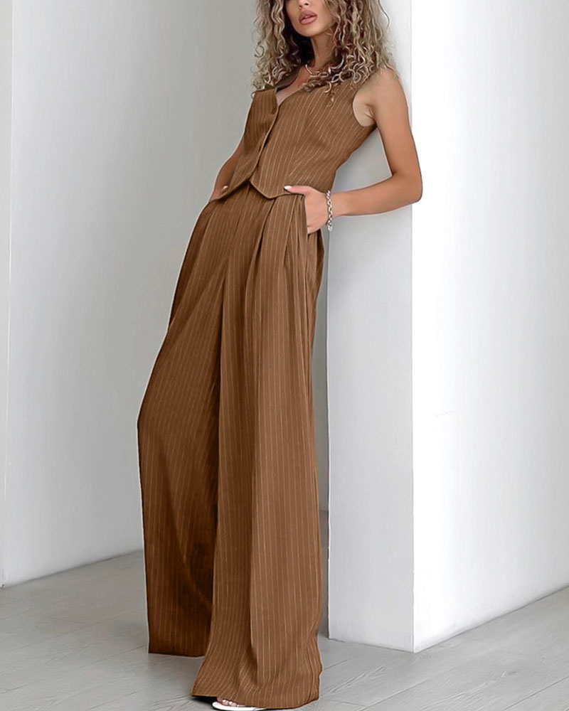 Primrose - Women's Pinstriped Set - photo 4