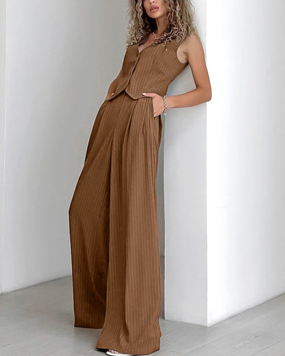 Primrose - Women's Pinstriped Set - photo 4