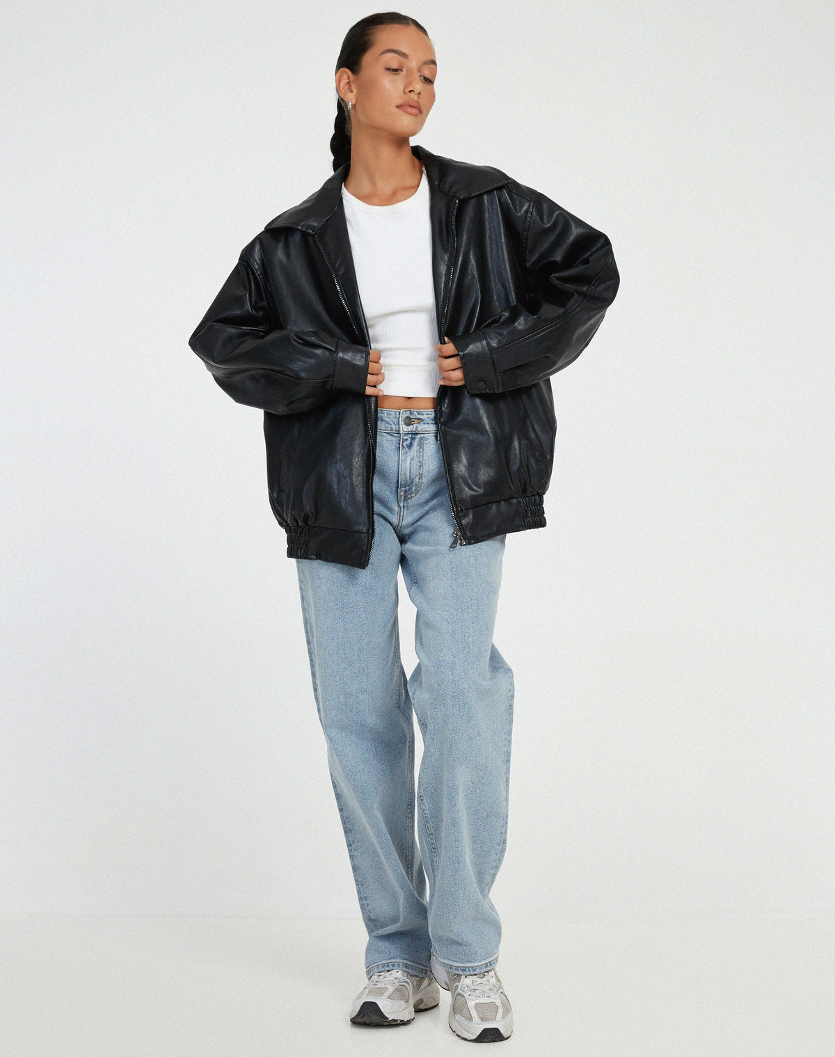 Lorelei - Women's Pockets Leather Jacket
