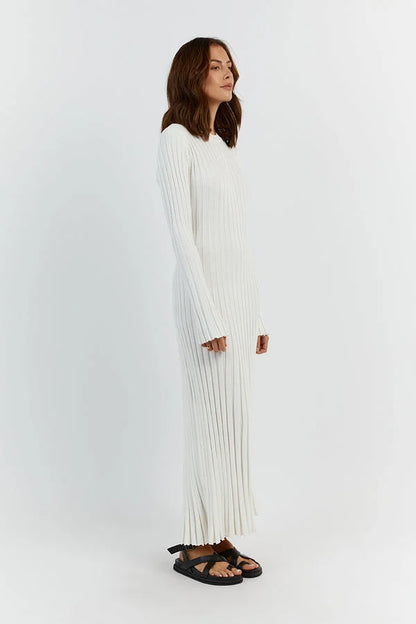 Susanna - Women's Sheath Maxi Ethereal Dress - photo 5