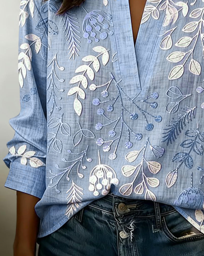 Margaux - Women's Touch Floral Blouse - photo 6