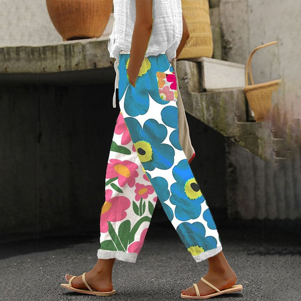 Janneke - Women's Wide Mid-Rise Pants