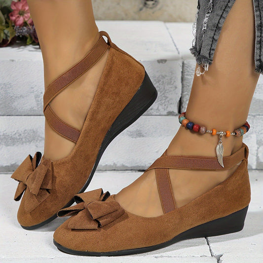 Perrine - Women's Suede Ballet Shoes - photo 1