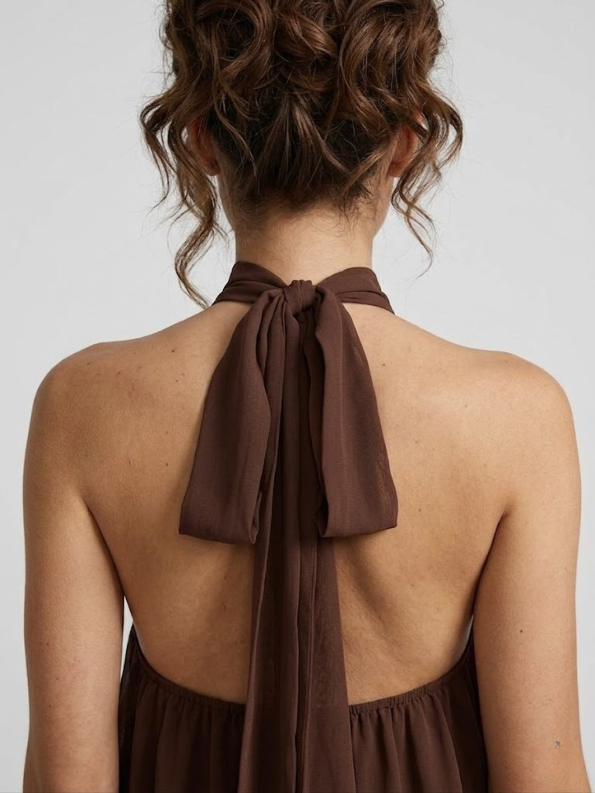 Maribel - Women's Halter Backless Dress - photo 16