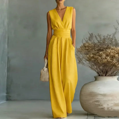 Una - Women's Aurore V-Neck Jumpsuit - photo 10