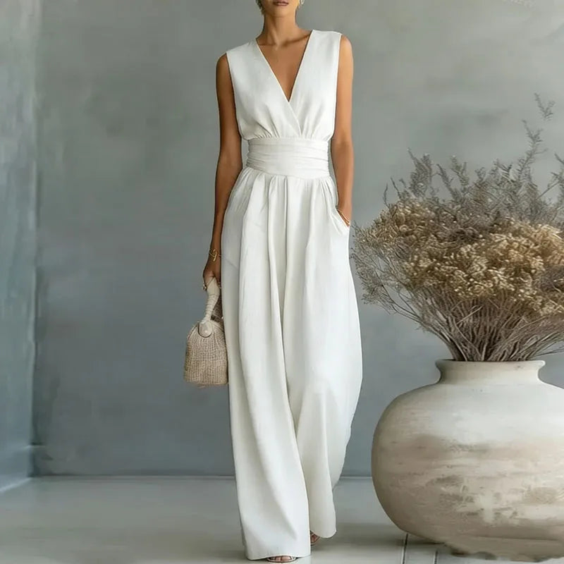 Una - Women's Aurore V-Neck Jumpsuit - photo 11