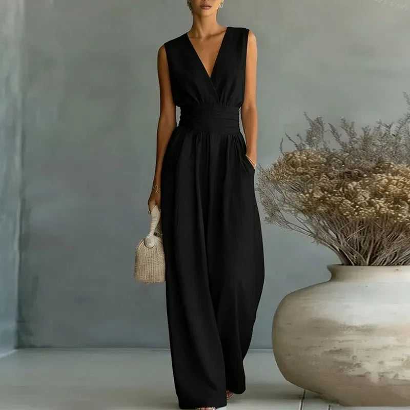 Una - Women's Aurore V-Neck Jumpsuit - photo 12