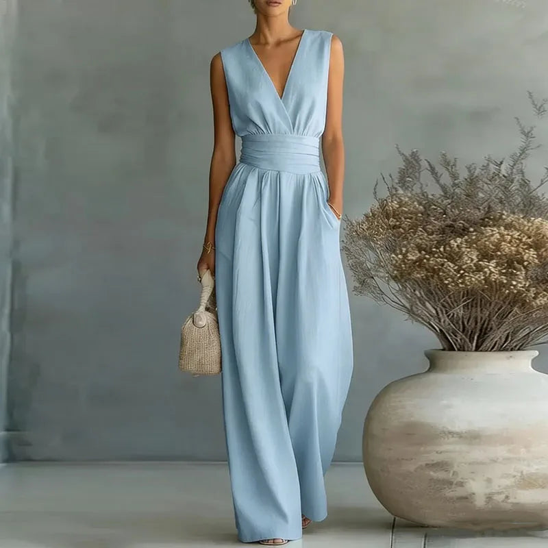 Una - Women's Aurore V-Neck Jumpsuit - photo 14