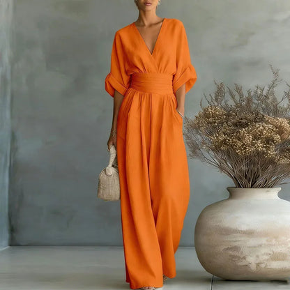 Una - Women's Aurore V-Neck Jumpsuit - photo 7