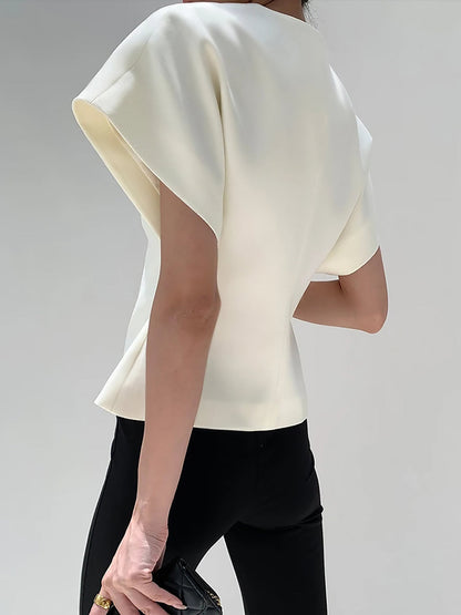 Rosalie - Women's V-neck Medium Top