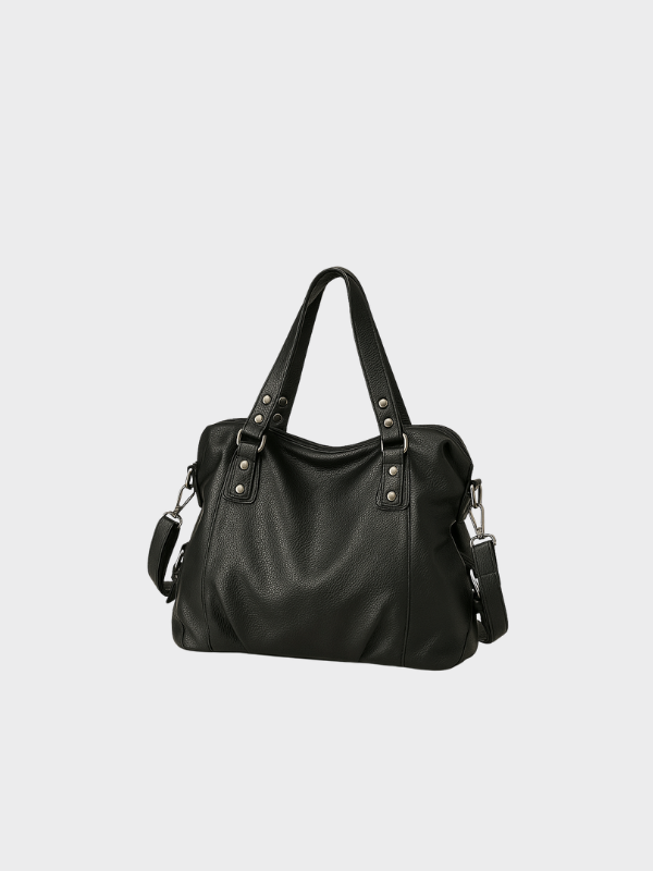 Oriane - Women's Leather Structured Bag - photo 1