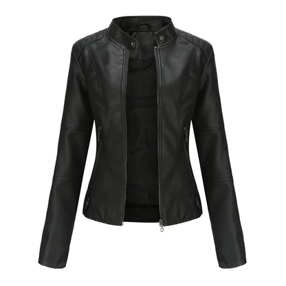 Tove - Women's Leather Tailored Jacket