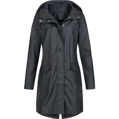 Rosanne - Giacca impermeabile con cappuccio da donna