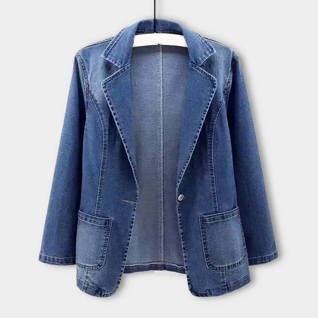 Elspeth - Women's Denim Blazer