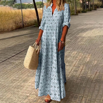 Susan - Boho Maxi Dress for Women (Plus Size Available) - photo 2