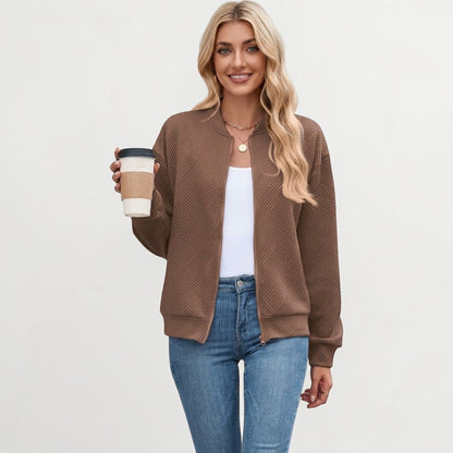 Nola - Women's Bomber Trims Jacket - photo 8