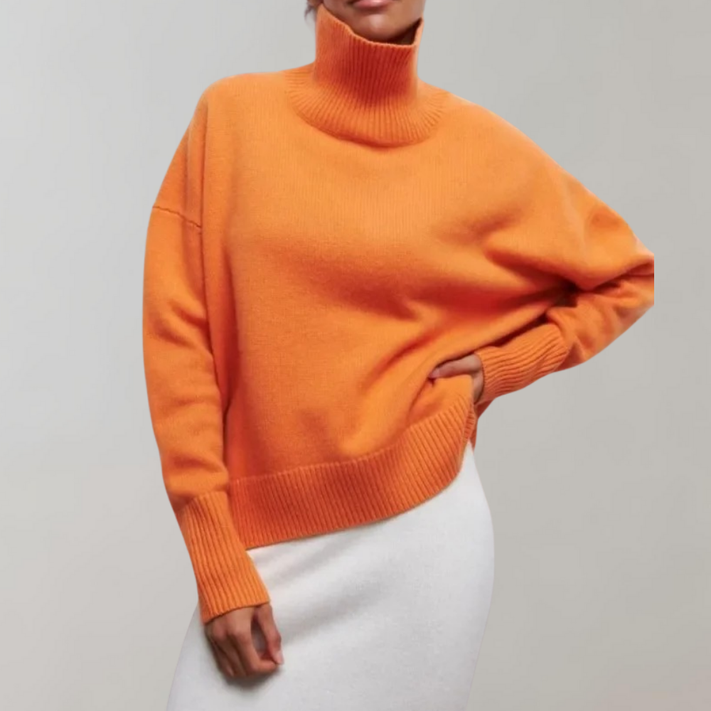 Orla - Women's Long Sleeveless Sweater