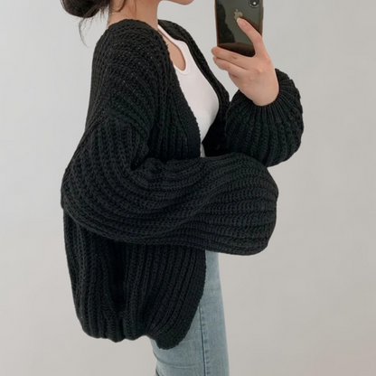 Janneke - Women's Long Cardigan
