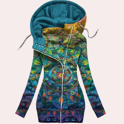 Bexley - Women's Long Floral Hoodie