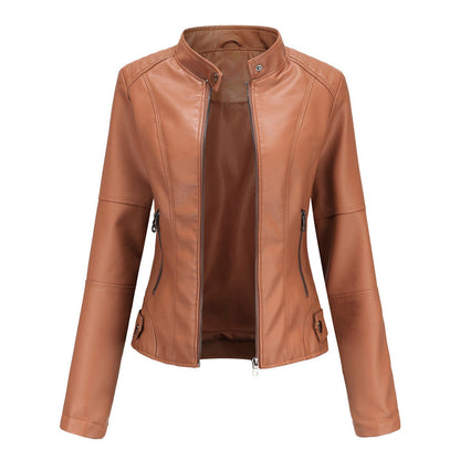 Tove - Women's Leather Tailored Jacket