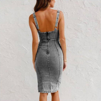 Hallie - Women's A-line Midi Dress