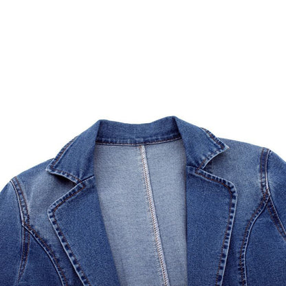 Elspeth - Women's Denim Blazer