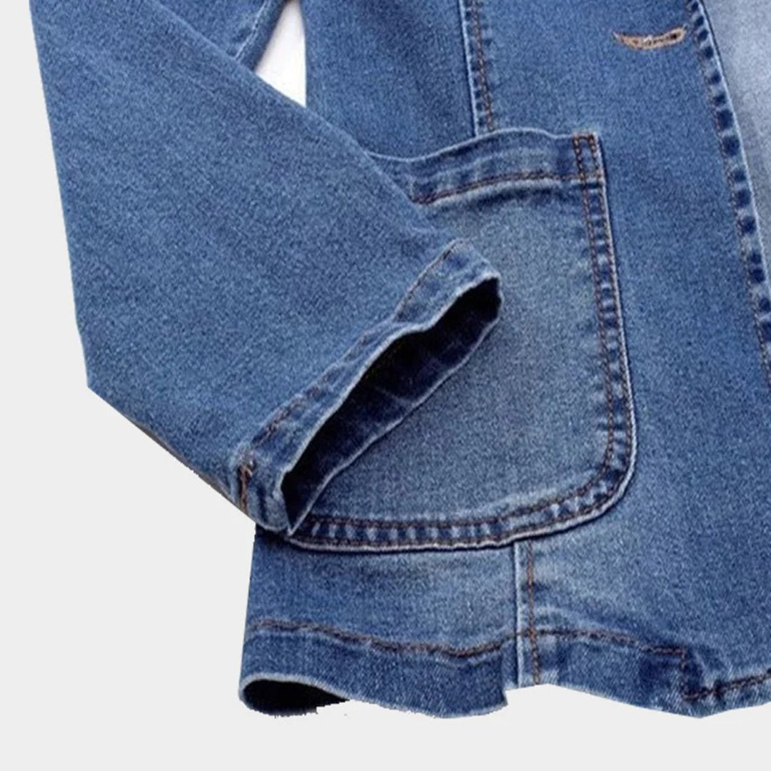 Elspeth - Women's Denim Blazer