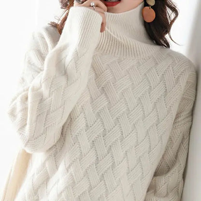 Berenice - Women's Cashmere Long Sweater - photo 3