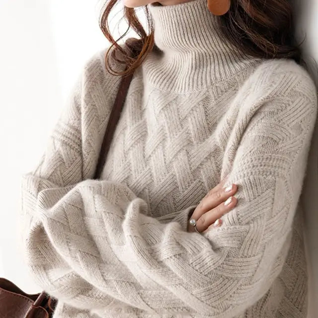 Berenice - Women's Cashmere Long Sweater - photo 4