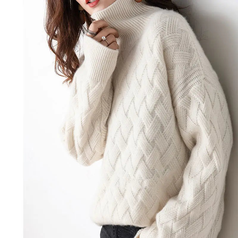 Berenice - Women's Cashmere Long Sweater - photo 1