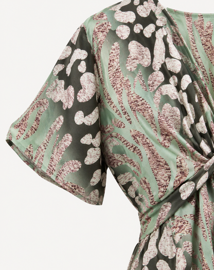 Annika - Women's Wrap Maxi Dress - photo 4