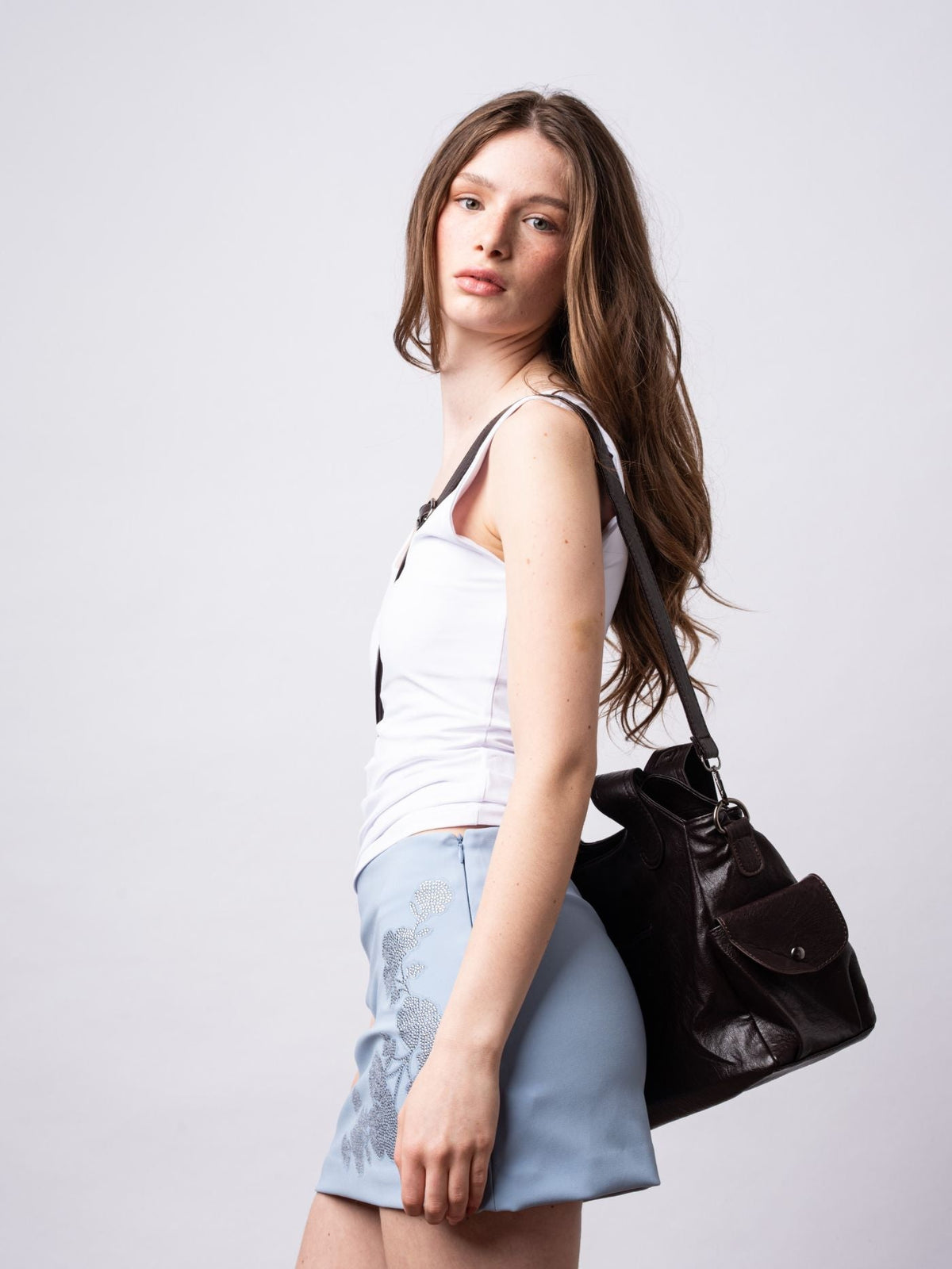 Kirsten - Women's Lightweight Leather Bag - photo 21