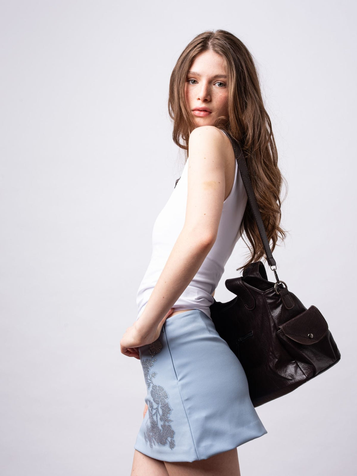 Kirsten - Women's Lightweight Leather Bag - photo 25