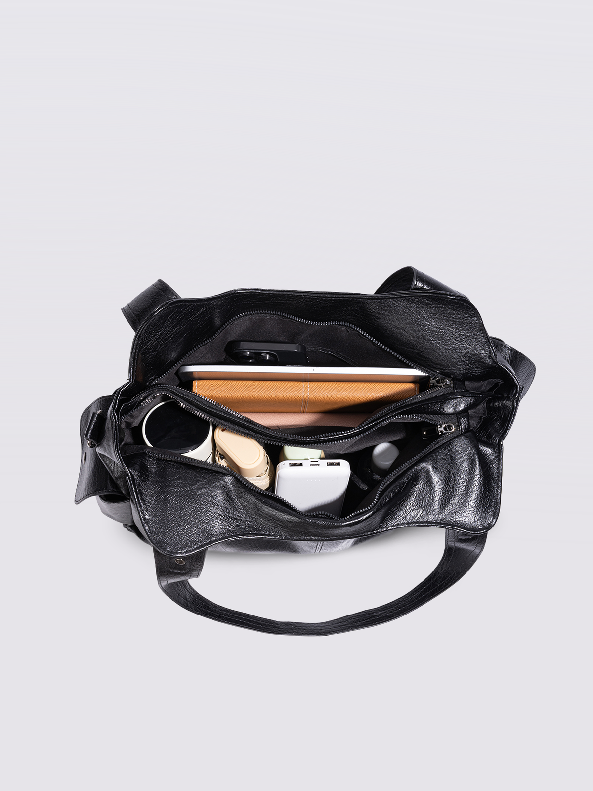 Kirsten - Women's Lightweight Leather Bag - photo 6