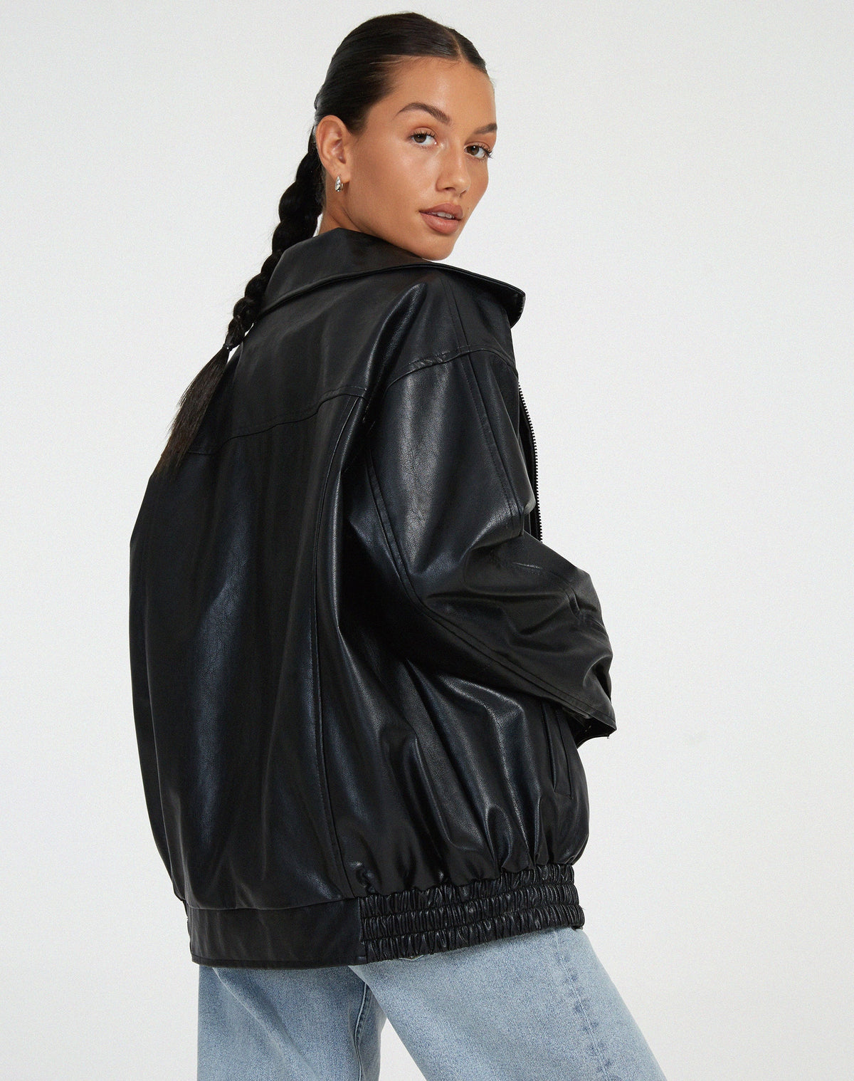 Lorelei - Women's Pockets Leather Jacket
