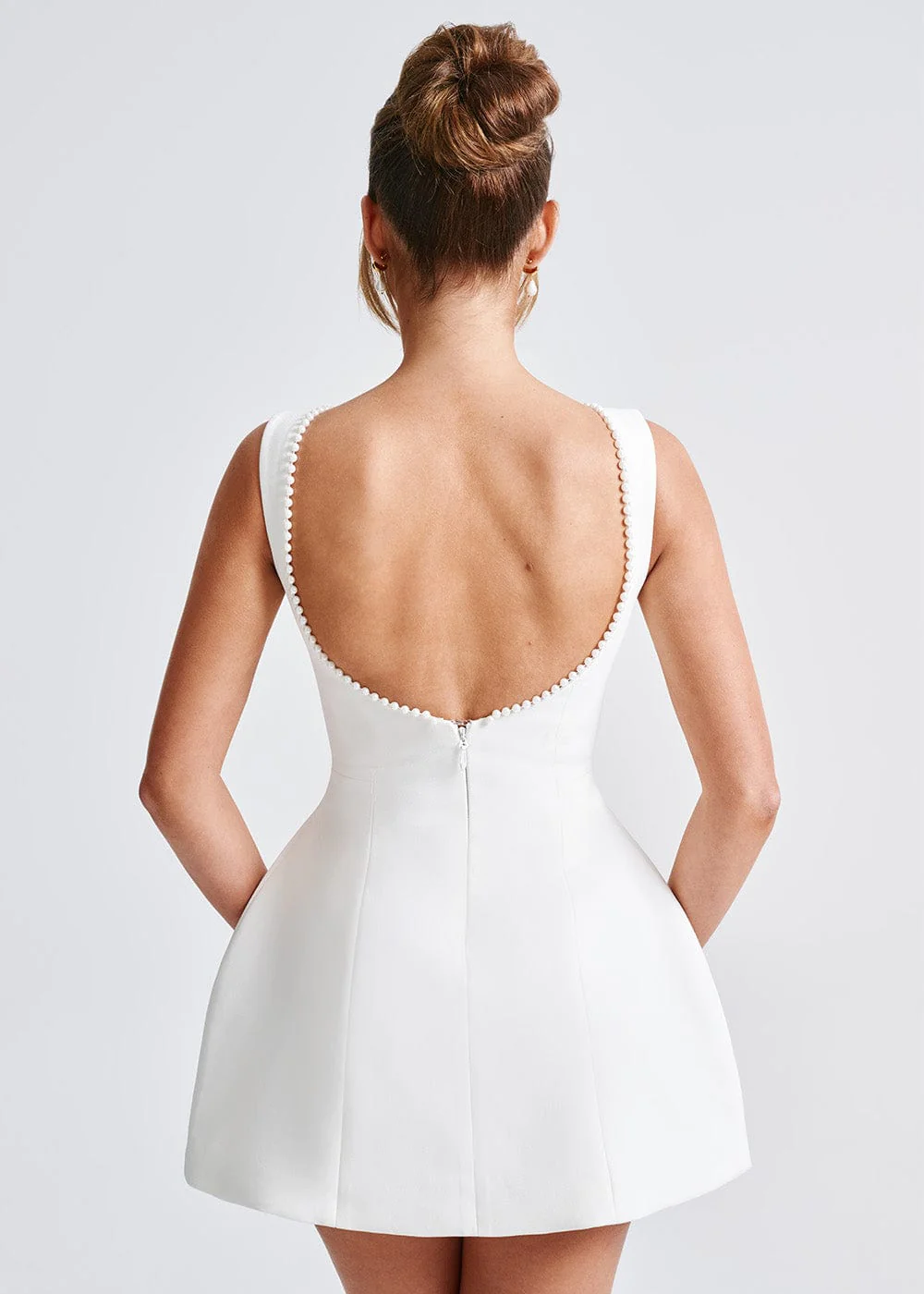 Eloisa - Women's Pearl Mini Dress - photo 6