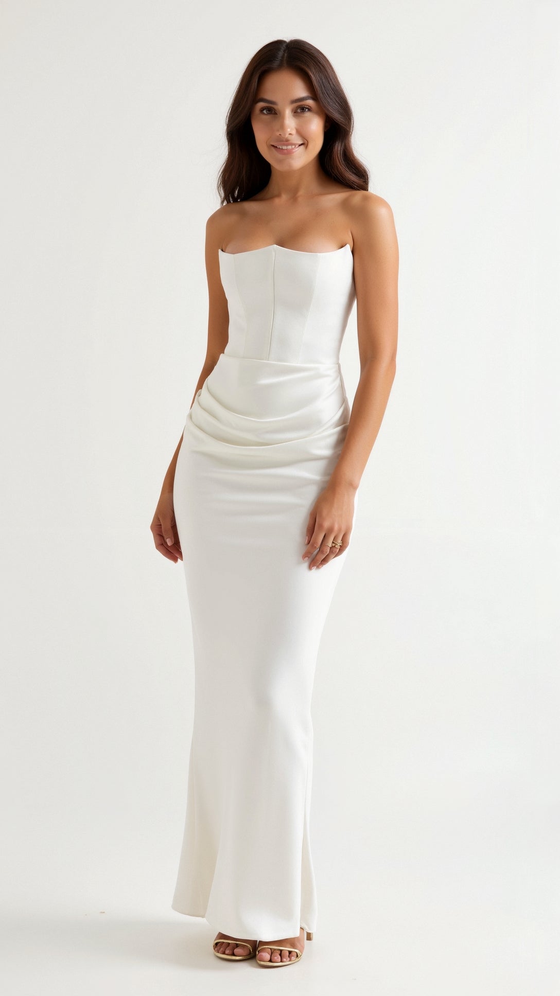 Camille - Women's Maxi Sleeveless Dress - photo 16