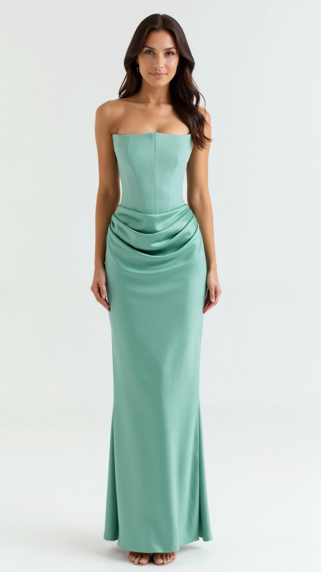 Camille - Women's Maxi Sleeveless Dress - photo 10