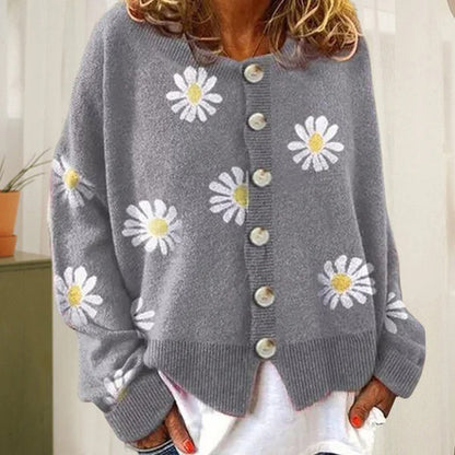 Primrose - Women's Medium Knit Cardigan