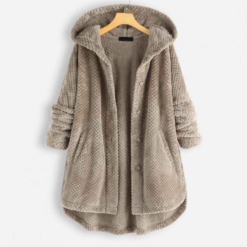 Coraline - Women's Hooded Button-Up Coat - photo 5