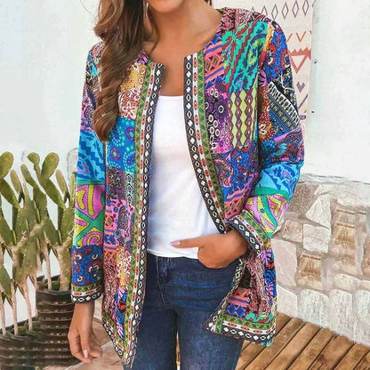 Jemima - Women's Lightweight Floral Jacket
