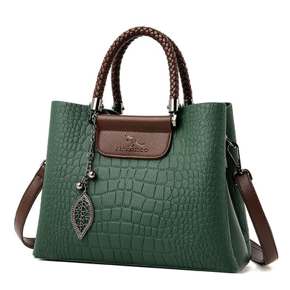Solene - Women's Structured Leather Bag