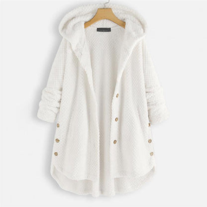 Coraline - Women's Hooded Button-Up Coat - photo 1
