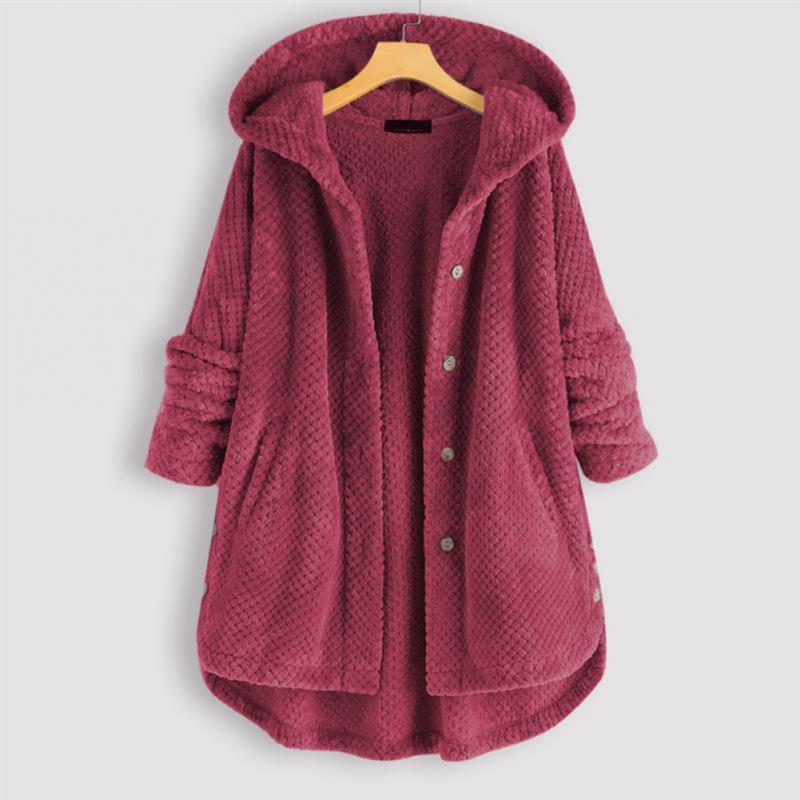 Coraline - Women's Hooded Button-Up Coat - photo 7